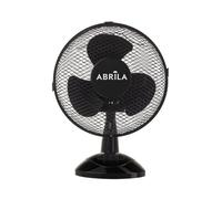 Ventilador sobremesa pizarro pequeño negro 2velocidades 25w orientabl
