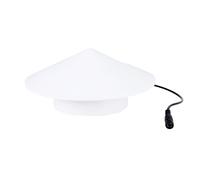 Ventilador solar de 12 V, cable de 33 cm para invernadero al aire libre y ventilador de módulo solar de ventilación