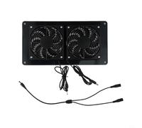 Ventilador solar eficiente de energía del extractor de aire DC12V para las casas del perro y los gallineros