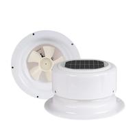 Ventilador solar for RV, ventilación de techo con energía solar, for RV, embarcaciones, autocaravanas, cobertizos y remolques