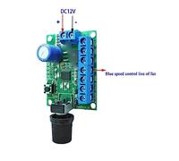 Ventilador Soplador, 3700rpm 96W 8A DC12V Japón Sin escobillas PWM Ventilador centrífugo de automóvil sin alta potencia Soplador aire(Blower and PWM)