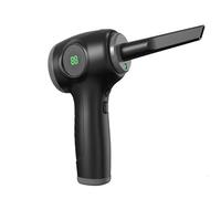 Ventilador Soplador, Aspiradora de mano inalámbrica for coche y hogar, soplador portátil de doble propósito con pantalla LED y USB