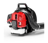 Ventilador, Soplador de Nieve portátil 2 Tiempos con Motor | gasolina, soplador de hojas con potencia de gasolina de 52 cc y 2, 2 kW, máquina for limpiar pisos con soplador de nieve
