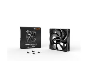 Ventilador suplementario be quiet! Silent 120mm 1600RPM negro PWM bajo ruido