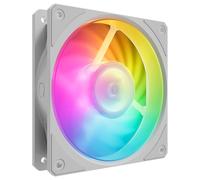Ventilador suplementario Cooler Master Mobius 120P ARGB White Edition 120mm 2400RPM ARGB silencioso