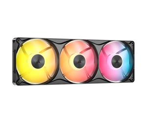 Ventilador suplementario Corsair RS360 II ARGB 360mm PWM bajo ruido con conexión en cadena