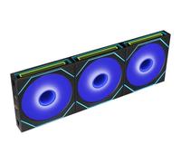 Ventilador suplementario Lian-Li UNI FAN SL-INF FLEX 120mm con conexión flexible y ARGB, 2200RPM, presión estática