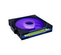 Ventilador suplementario Lian Li Uni Fan SL140 140mm reversible 1700 RPM RGB inalámbrico silencioso