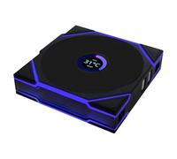 Ventilador suplementario Lian-Li UNI FAN TL 120mm ARGB PWM sin cables LCD panel táctil negro