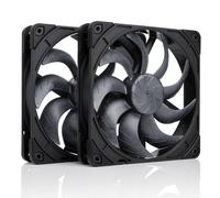 Ventilador suplementario Noctua NF-A14x25 G2 PWM 140 mm 1500RPM kit Push/Pull anti vibración