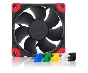 Ventilador suplementario Noctua NF-A8 PWM Chromax.black.swap 80mm 2200RPM ultra-silencioso personalizable