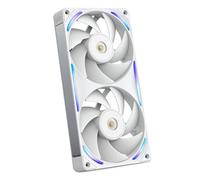 Ventilador suplementario NZXT F240X 240 mm 3100 RPM RGB blanco doble ventilador