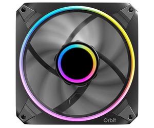 Ventilador Suplementario Refrigeración por aire Antec 120 mm Orbit 120 ARGB FDB LED RGB negra