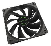 TACENS ANIMA AF12, Ventilador PC 120mm, Rodamientos FLUXUS Ultrasilencioso, 9 Aspas, Color Negro