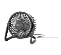 Ventilador Techly Tech Pop 8018080494413 mesa USB oscilación 360° compacto negro