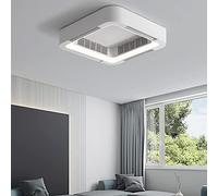 Ventilador Techo Con Luz Led Silencioso Y Mando Ventilador Sin Aspas Regulador Habitacion