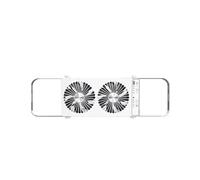 Ventilador Techo Silencioso 12 V CC para Caravana, Portátil, Extraíble, para Cama Coche, Silencioso, Bidireccional, para Techo Corredizo,