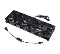 Ventilador Tizuqe Multi Uso de 120 mm con alimentación USB para una refrigeración mejorada de routers, servidores, estaciones de trabajo y soportes
