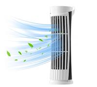 Ventilador torre de mesa - Ventilador torre compacto, ventilador eléctrico ajustable | Cómodo ventilador de torre vertical, ventilador de pie para dormitorio, sala de estar, gadgets, es