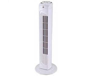Ventilador Torre Fm Calefacción VTR-20 45W 3 Velocidades Sin Aspas Oscilante Temporizador