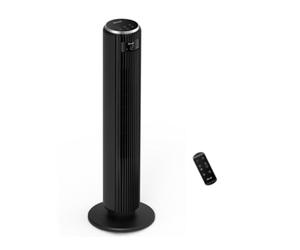 Ventilador Torre LEVOIT Tempsense 36 DC (12 Velocidades - 39 W - Negro)