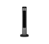 MEDION Ventilador de Torre P15 TF (con mando a distancia, 5 velocidades, modo noche silencioso, potencia 45 W, oscilación horizontal automática 80°, pantalla LED, MD10809) antracita