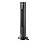 Ventilador torre UNOLD 86955 negro 3 velocidades temporizador mando a distancia