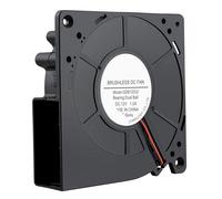 Ventilador turbo de 120 mm, conector hembra de 12 V CC, 12 cm, 120 x 120 x 32 mm, ventilador centrífugo de refrigeración 12032 con adaptador de corriente CA de 100 V/220 V.(1P EC 110-240V)