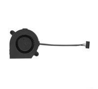 Ventilador turbo de 24 V 5015 con doble rodamiento de bolas para Bambu Lab P1P/P1S para impresora 3D, 50 x 50 x 15 mm, ventilador de refrigeración de alto rendimiento, duradero y silencioso, negro
