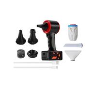 Ventilador Turbo de Mano de 130.000 RPM, 28.000 Pa, Soplador de Aire de Alta Velocidad con Motor Sin Escobillas y Kit de Aspiradora.