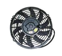 Ventilador Universal Eléctrico Aire Acondicionado Coche Ventilador Refrigeración Radiador Electrónico Tipo Succión Aire Refrigeración Universal 9 10 12 Pulgadas 12V 80W Excavadoras Para Camiones(10in)