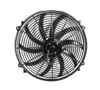 Ventilador Universal Eléctrico Ventilador De Refrigeración Del Motor Principal De 16" 120w Alta Potencia Para Coche Eléctrico Radiador De 12V Modificación De Coche