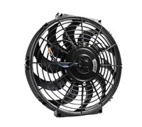 Ventilador Universal Eléctrico Ventilador Refrigeración Motor Coche 12 Pulgadas Ventilador Refrigeración Motor Eléctrico Empuje Delgado Universal Coche 12V Con Kit Montaje