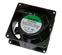 Ventilador Ventilador 230 V AC 18 W 80 x 80 x 38 mm 39 m³/h 2300 U/Min 39 m³/h Sunon SF23080A2083HSL