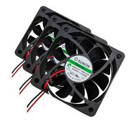 Ventilador Ventilador 24 V DC 1,8 W 60 x 60 x 15 mm 44,8 m³/h 4700U/Min 44,8 m³/h Sunon MF60152V11000UA99 (Paquete de 3)