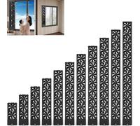 Ventilador vertical retráctil para ventana, con extracción ajustable de 35 a 150 cm y retracción adicional de 5 cm, velocidad variable de 0 a 2800 RPM, ideal para el hogar, la cocina, el dormitorio y