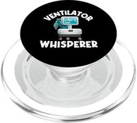 Ventilador Whisperer Terapeuta Respiratorio Terapia RT Regalo PopSockets PopGrip para MagSafe
