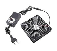 Ventilador WIYETY de 120 mm con control de velocidad, ventilador de enfriamiento sin escobillas de 220 V con tapa de metal, ventilador de extracción silencioso para computadora, carcasa y más (1)