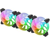 Pack 3 Ventiladores Invertidos Mars Gaming MF-3AR/ 12cm/ ARGB