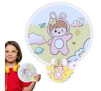 Ventiladores de mano para mujeres plegables, ventilador plegable a mano,Ventiladores portátiles de refrigeración - Disco pequeño decoración del hogar Favor de fiesta para