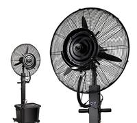 Ventiladores de Pedestal, Ventilador de Alta Resistencia, Potente Ventilador oscilante de refrigeración, silencioso, Enfriador de Aire, Ventilador de pie, humidificador d