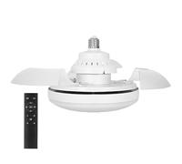 Ventiladores De Techo Con Luces Y Remotos: Un Ventilador Tranquilo De Ahorro De Espacio, Accesorio LED De Bajo Perfil | Unidad De Flujo De Aire De Control Remoto, Aparato De Enfriamiento Moderno Para