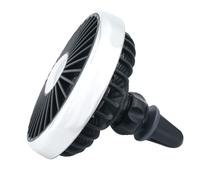 Ventiladores de ventilación de coche, enfriador portátil para salida de aire de coche, dispositivo de ventilación de aire de 15 V, enfriador ajustable de 3 velocidades para camión, vehículo RV