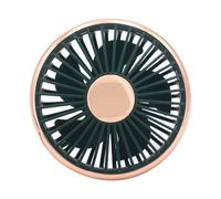Ventiladores de ventilación para coche, enfriador portátil para salida de aire del coche, con luz, 3 velocidades ajustables, accesorios interiores de automóviles para climas cálidos