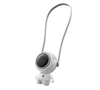 Ventiladores portátiles de cuello USB recargable 360 rotación menor ruido sin cuchillas 3 velocidades pequeño enfriador de cuello ventilador personal de mano USB eléctrico silencioso portátil