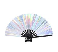 Ventiladores Rave Popping grandes de 13 pulgadas para baile en línea, abanicos de mano para mujeres, ventiladores Clack plegables para baile, ventilador de botas en el suelo, portátil para exteriores