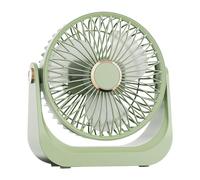Ventilateur De Bureau - Ventilateur De Table Pour Chambre | Refroidisseur Portable Silencieux | Tête Inclinable à 90 Degrés | Circulateur D'air Rechargeable | Gadgets Rafraîchissants Pour Cuisine