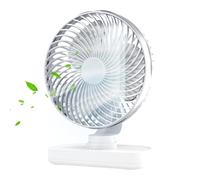 Ventilateur De Table - Ventilateur Portable | Portable Oscillant Glacière | De Bureau | De Voyage Léger Et Portable | Appareil De Refroidissement Léger Économe En É