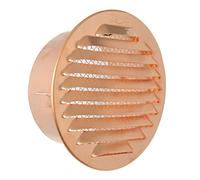 Ventilation GTR100R-Y rejilla empotrable redonda downlight, cobre, 92mm