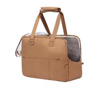 Ventilation Mesh Sling with Handle | Dog Purse Carrier Up To 15lbs | Puppy Shoulder Bag Carrier For Shopping Small Medium Breed Puppy Kitten Bunny Travel Outdoor Walking